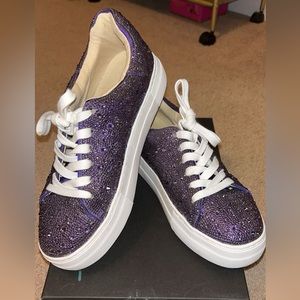 Purple Betsey Johnson shoes